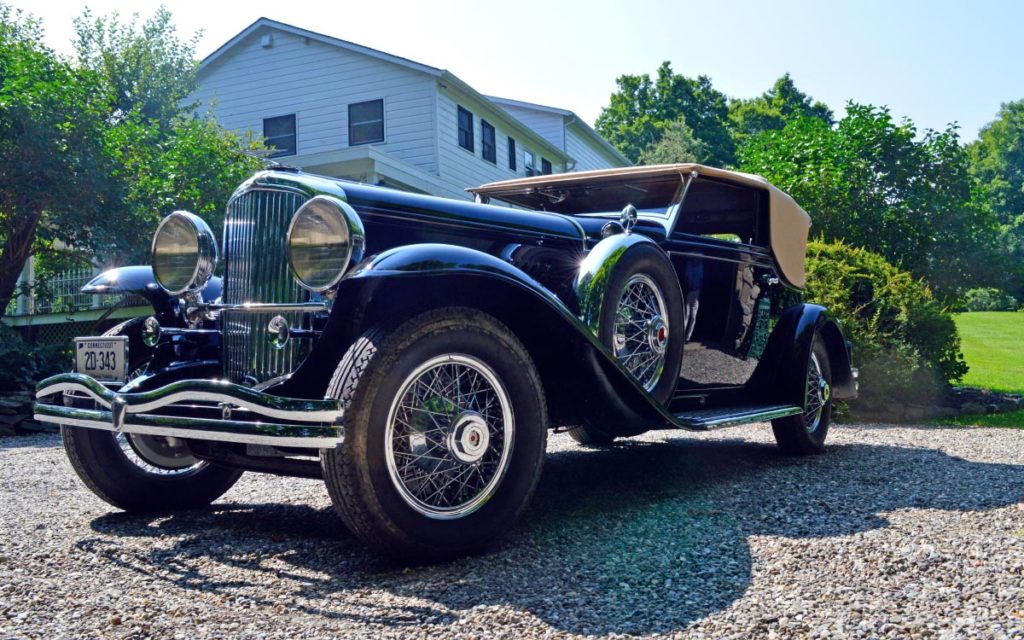 1936 Duesenberg Model J Rollston Victoria Coupe