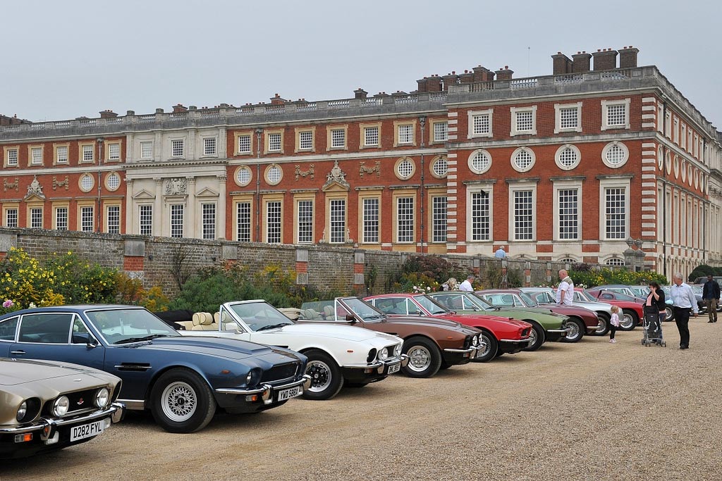 Aston Martins at Concours of Elegance
