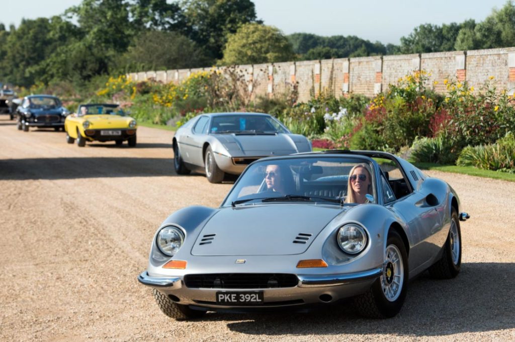 Cars Returning to Hampton Court Palace Concours of Elegance