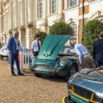 Specialist Dealer Nicholas Mee with an Aston Martin