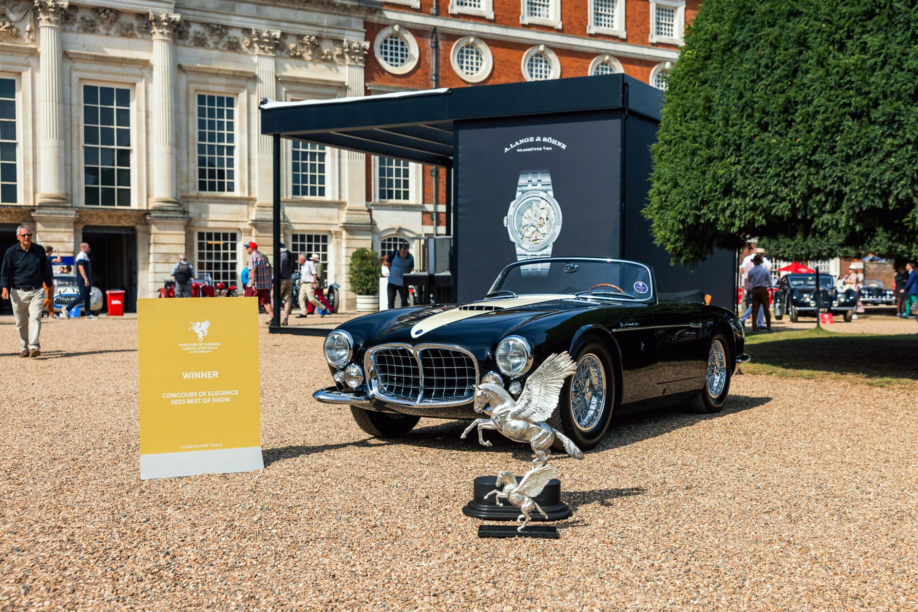 Best in Show Winner 1955 Maserati A6GCS Frua Spider