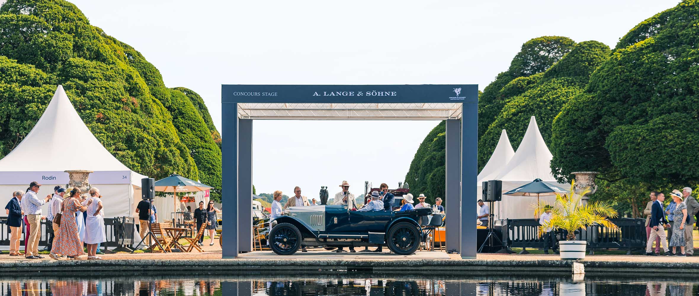 concours of elegance car club display header