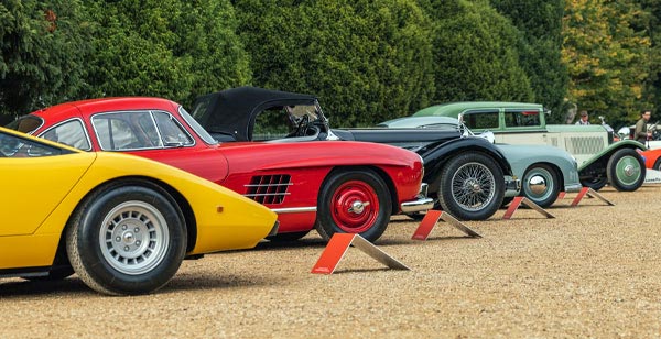 Winners at Concours of Elegance