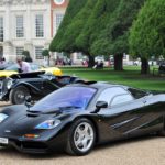 McLaren F1 at Hampton Court Palace fitted with Bridge of Weir Leather