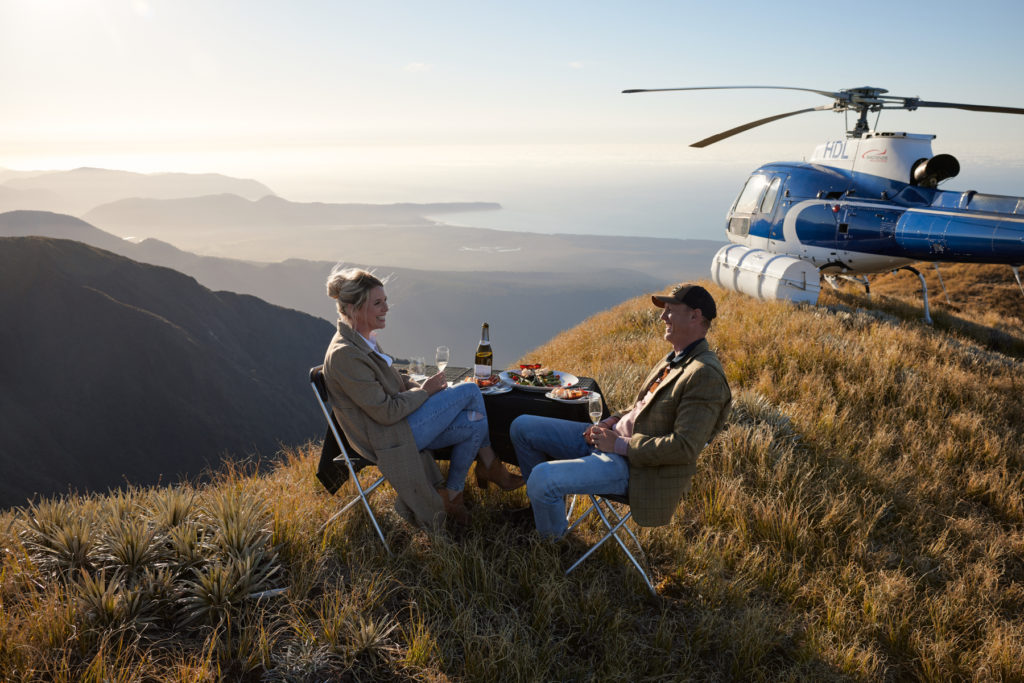 Audley Private Concierge clients enjoy experiences such as Mackenzie Helicopters tour at Lake Tekapo New Zealand