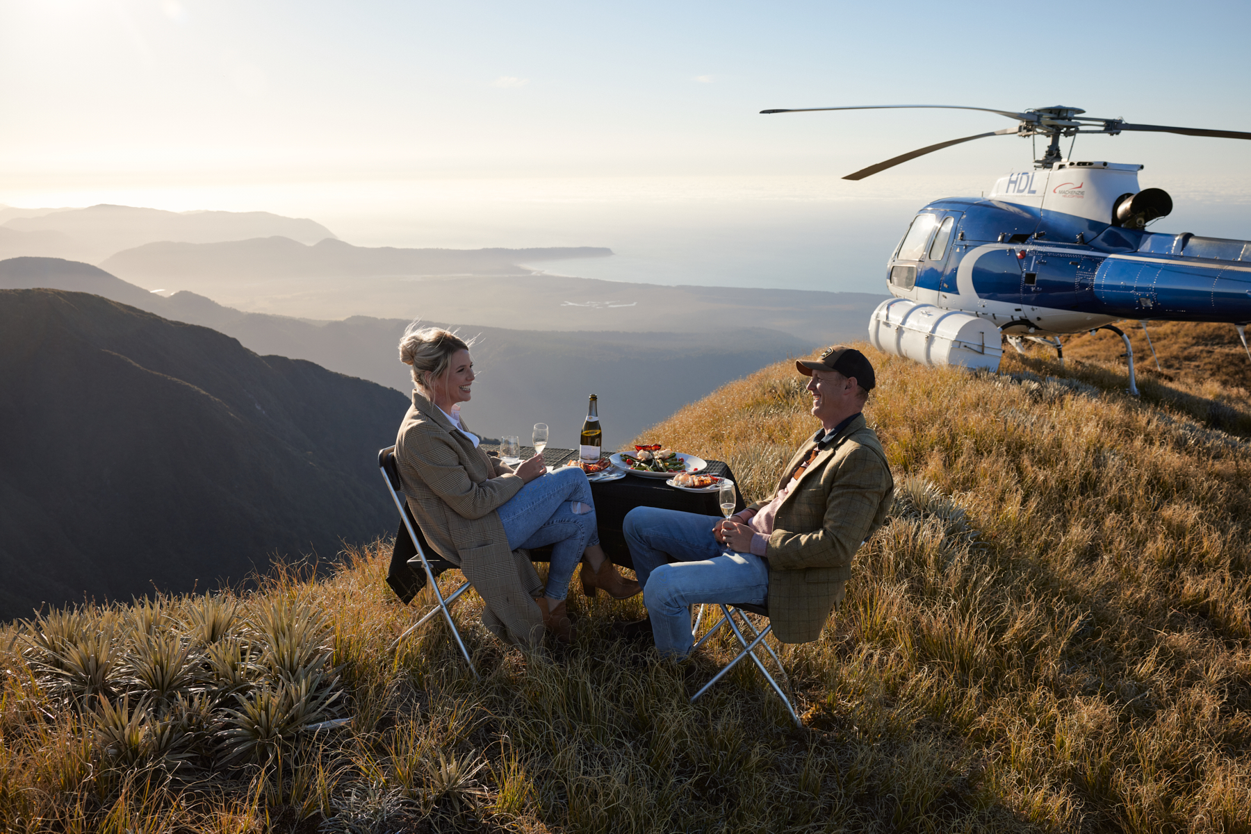 Audley Private Concierge clients enjoy experiences such as Mackenzie Helicopters tour at Lake Tekapo New Zealand